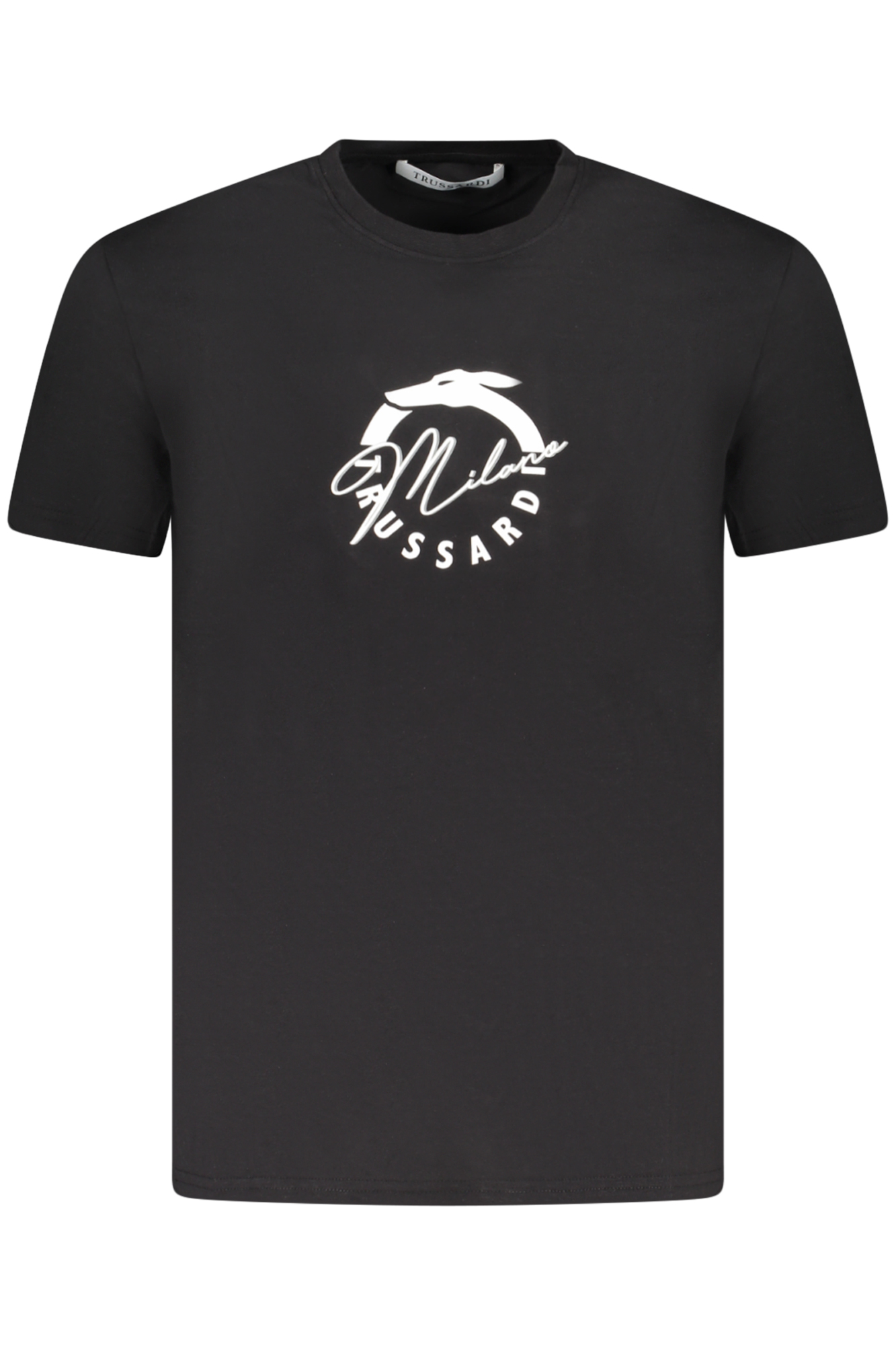 Trussardi Kurzarm-T-Shirt Herren Schwarz