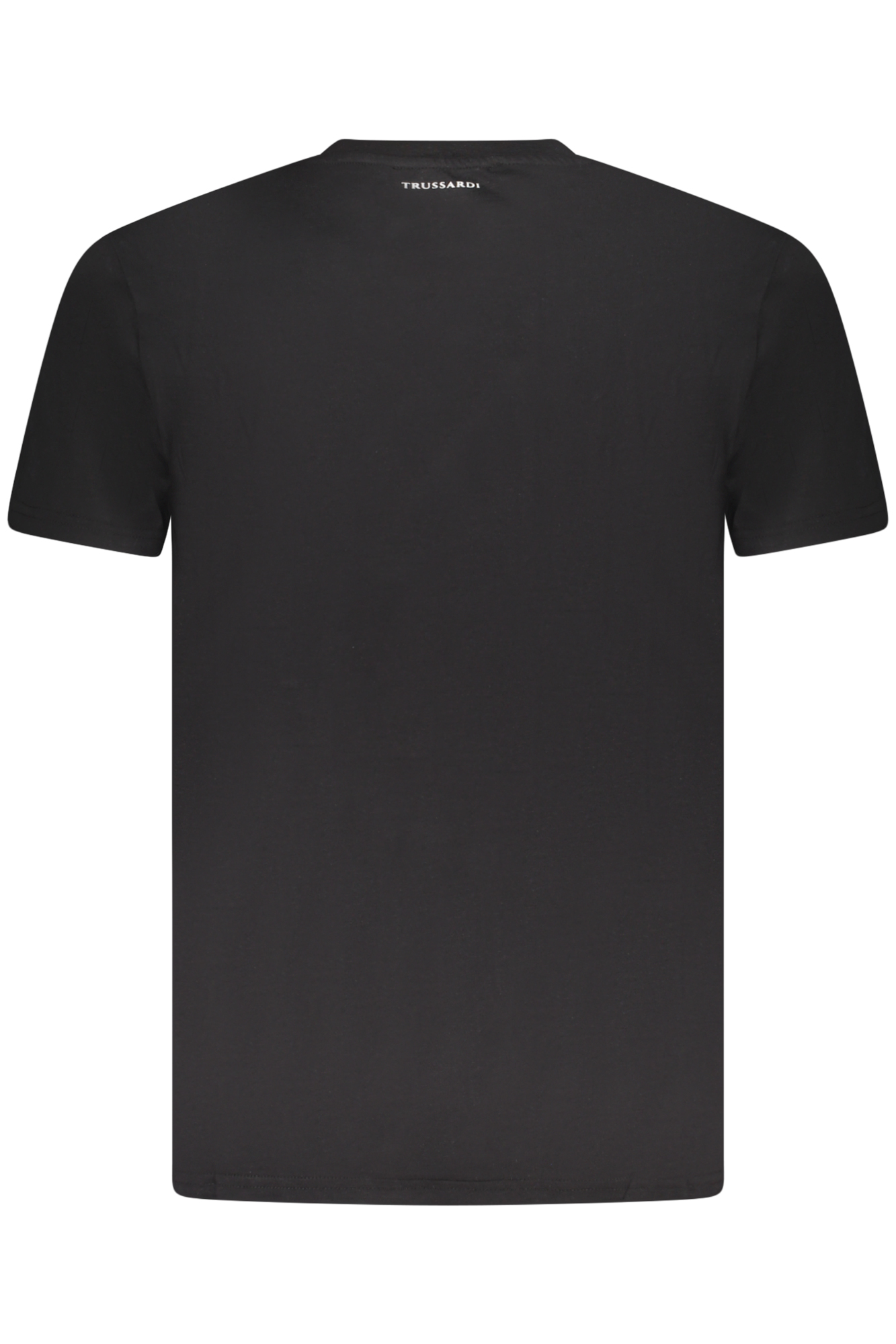 Trussardi Kurzarm-T-Shirt Herren Schwarz – Bild 2