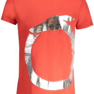 TRUSSARDI HERREN-ROTES KURZARM-T-SHIRT