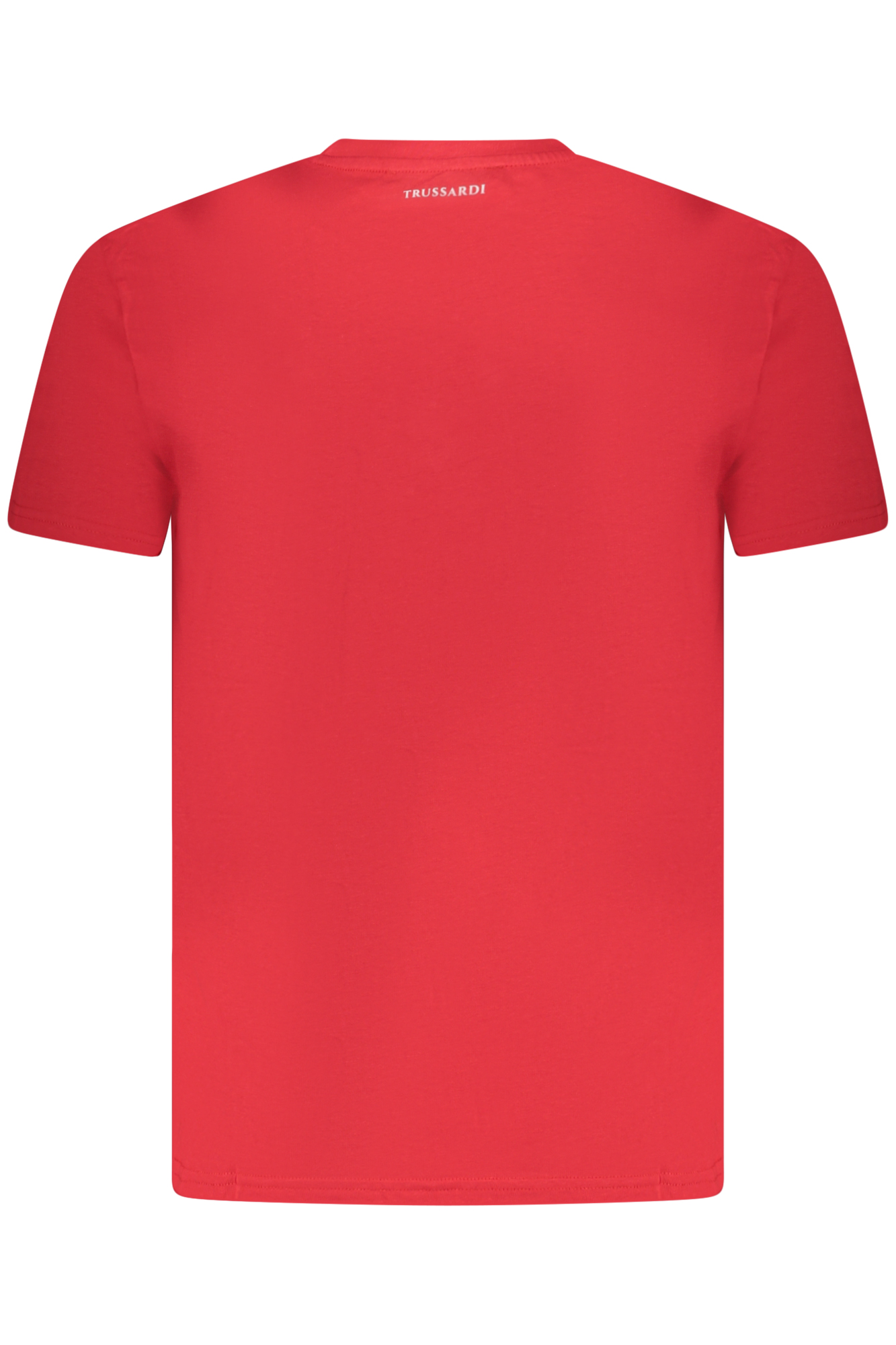 Trussardi Herren Kurzarm T-Shirt Rot – Bild 2