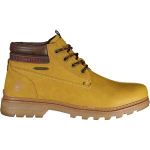 US GRAND FOOTWEAR HERREN GELBER STIEFEL