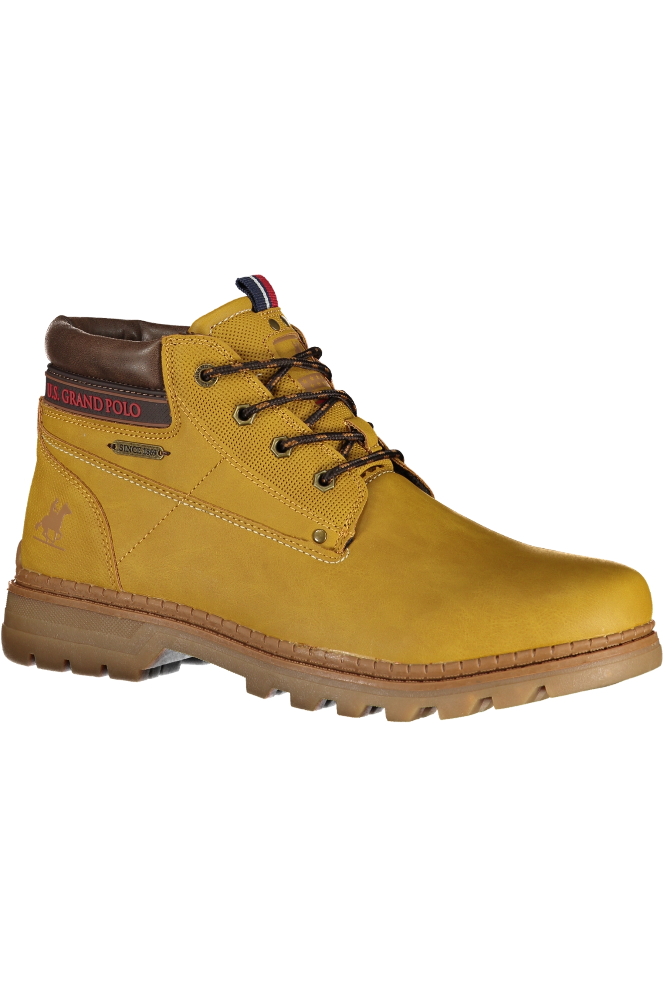 US GRAND FOOTWEAR HERREN GELBER STIEFEL – Bild 2