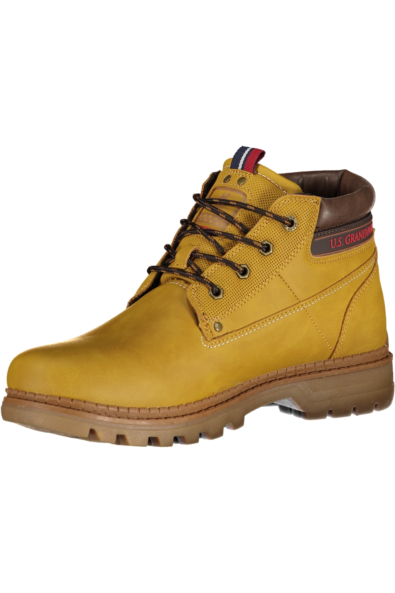 US GRAND FOOTWEAR HERREN GELBER STIEFEL – Bild 3