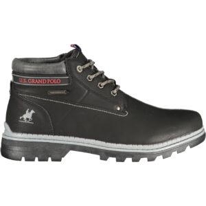 US GRAND FOOTWEAR HERRENSTIEFEL SCHWARZ