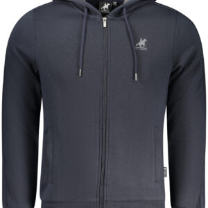 US GRAND Herren-Sweatshirt mit Reißverschluss, blau