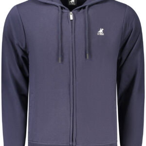 US GRAND Herren-Sweatshirt mit Reißverschluss, blau