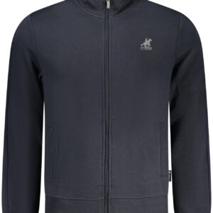 US GRAND Herren-Sweatshirt mit Reißverschluss, blau