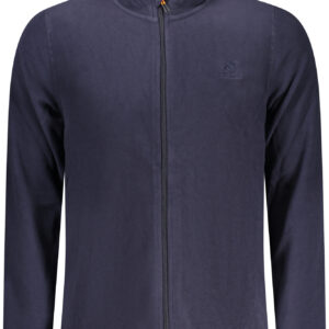 US GRAND Herren-Sweatshirt mit Reißverschluss, blau