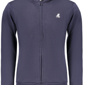 US GRAND Herren-Sweatshirt mit Reißverschluss, blau