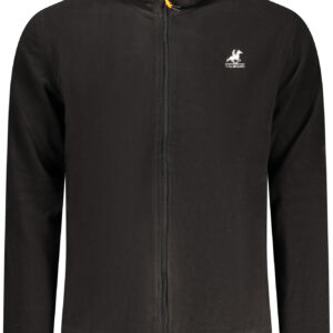 US GRAND Herren-Sweatshirt mit Reißverschluss, schwarz