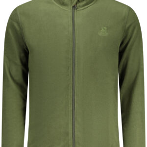 US GRAND Herren-Sweatshirt mit Reißverschluss, grün