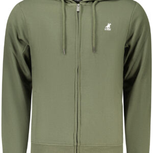 US GRAND Herren-Sweatshirt mit Reißverschluss, grün
