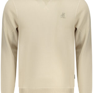 US GRAND Herren-Sweatshirt mit Reißverschluss, beige