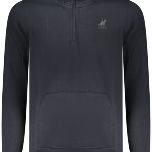 US GRAND Herren-Sweatshirt mit Reißverschluss, blau