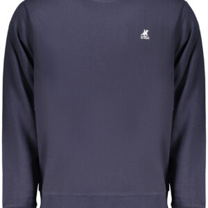 US GRAND Herren-Sweatshirt mit Reißverschluss, blau