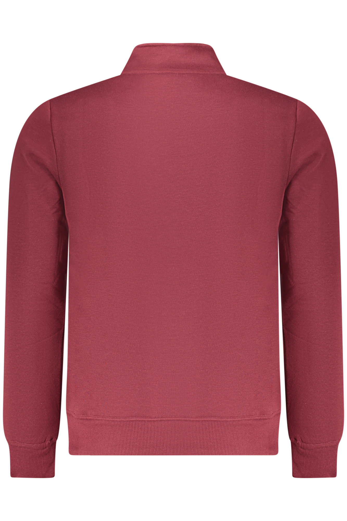 US GRAND Herren-Sweatshirt mit Reißverschluss, rot – Bild 2