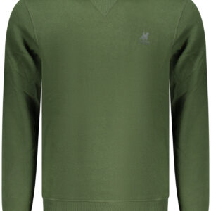 US GRAND Herren-Sweatshirt mit Reißverschluss, grün