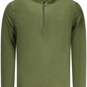 US GRAND Herren-Sweatshirt mit Reißverschluss, grün