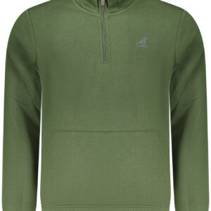 US GRAND Herren-Sweatshirt mit Reißverschluss, grün