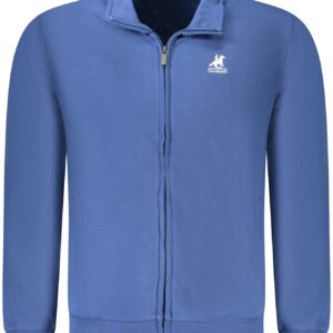 US GRAND Herren-Sweatshirt mit Reißverschluss, blau