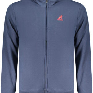 US GRAND Herren-Sweatshirt mit Reißverschluss, blau
