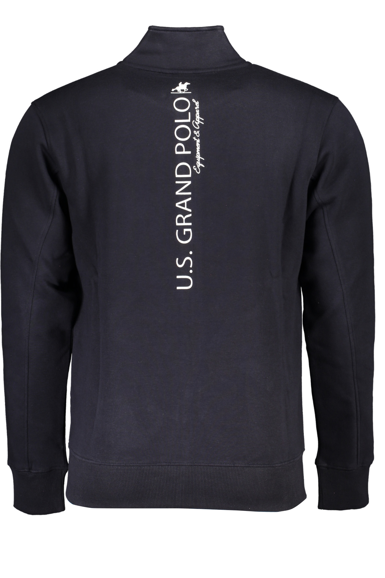 US GRAND Herren-Sweatshirt mit Reißverschluss, blau – Bild 2
