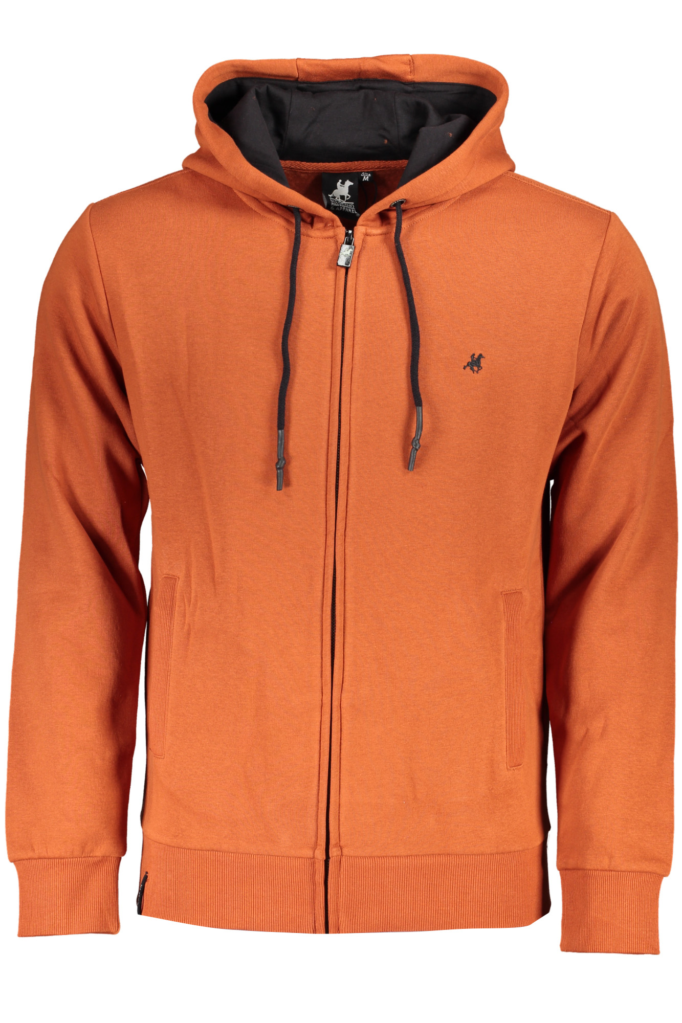 US GRAND Herren-Sweatshirt mit Reißverschluss, Bronze