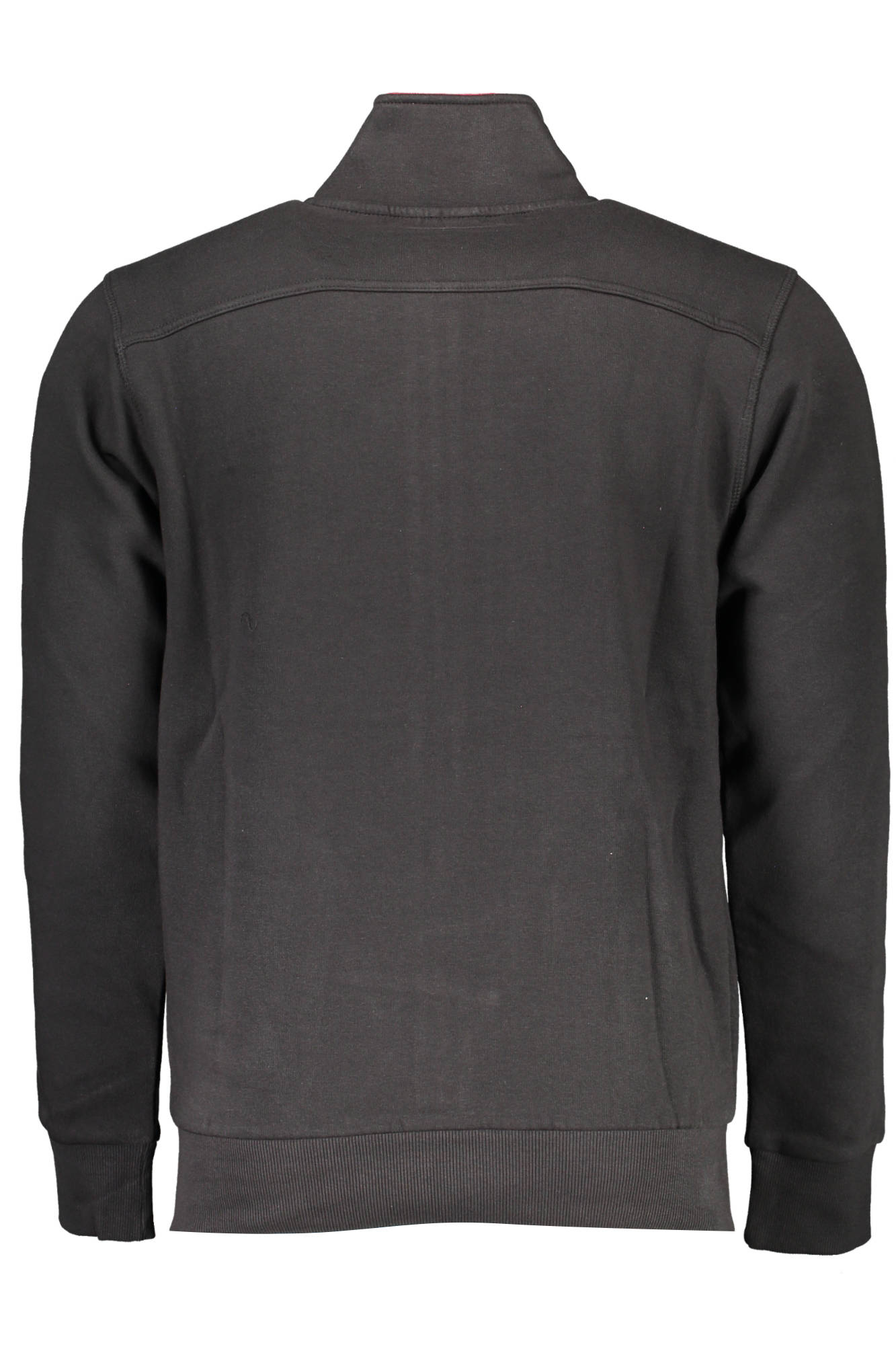 US GRAND Herren-Sweatshirt mit Reißverschluss, schwarz – Bild 2