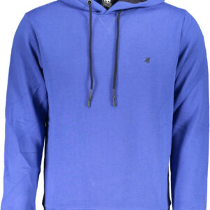 US GRAND Herren-Sweatshirt mit Reißverschluss, blau