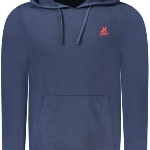 US GRAND Herren-Sweatshirt mit Reißverschluss, blau