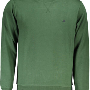 US GRAND Herren-Sweatshirt mit Reißverschluss, grün