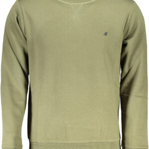 US GRAND Herren-Sweatshirt mit Reißverschluss, grün