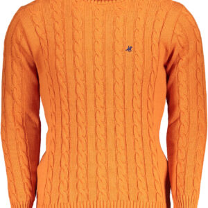 US GRAND Herren-Orange-Pullover
