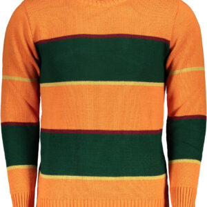 US GRAND Herren-Orange-Pullover