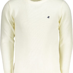 US GRAND Herren-Weißpullover