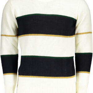 US GRAND Herren-Weißpullover