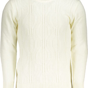 US GRAND Herren-Weißpullover
