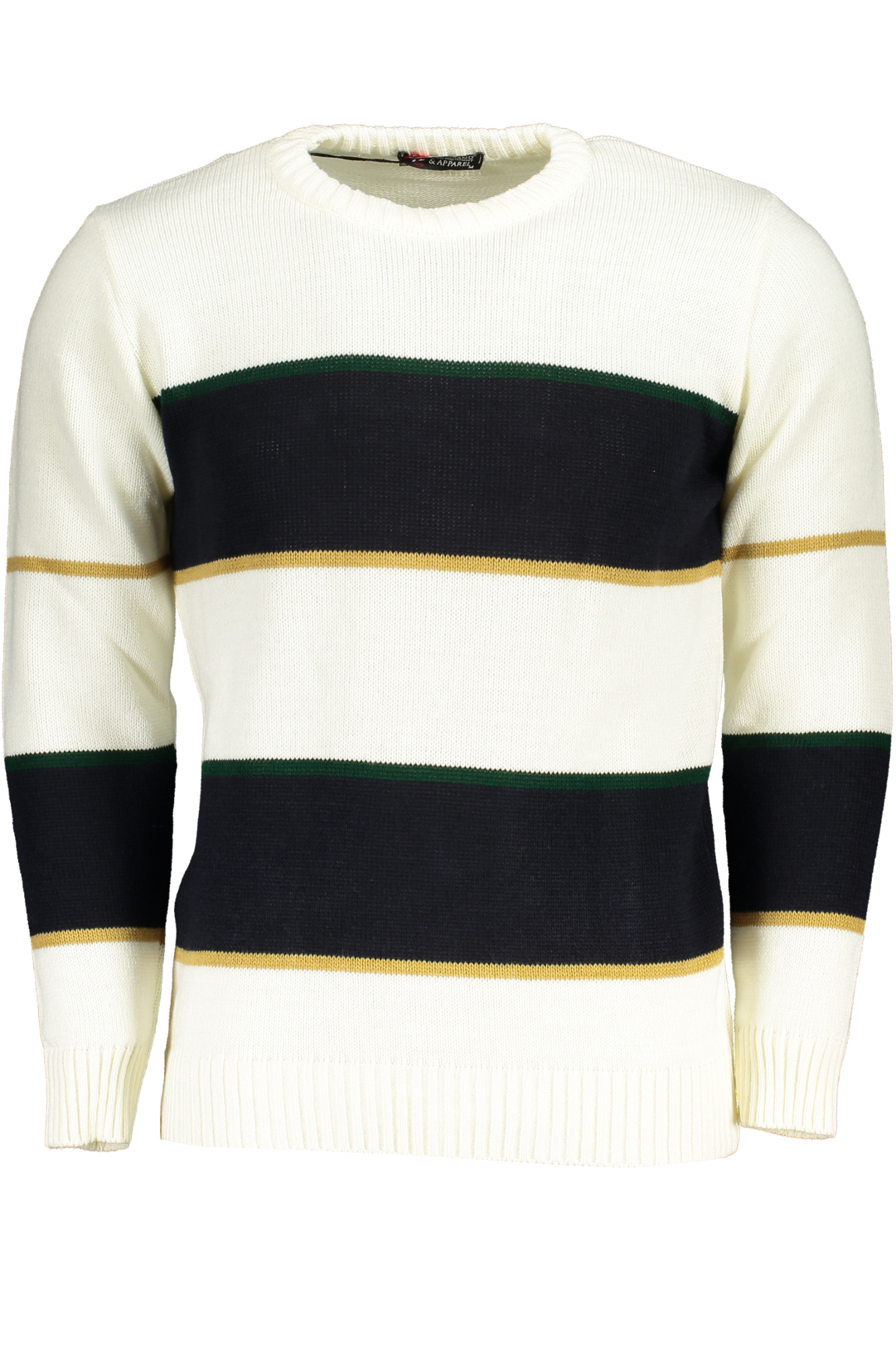 US GRAND Herren-Weißpullover