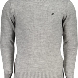 US GRAND HERRENPULLOVER, GRAU