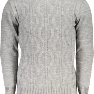 US GRAND HERRENPULLOVER, GRAU