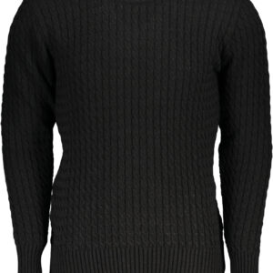 US GRAND Herrenpullover, schwarz