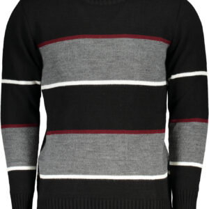 US GRAND Herrenpullover, schwarz