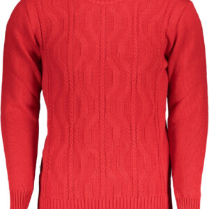 US GRAND Herren-Rotpullover