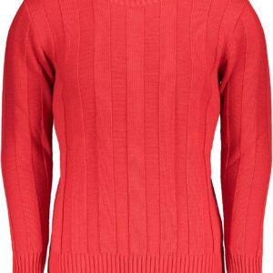 US GRAND Herren-Rotpullover