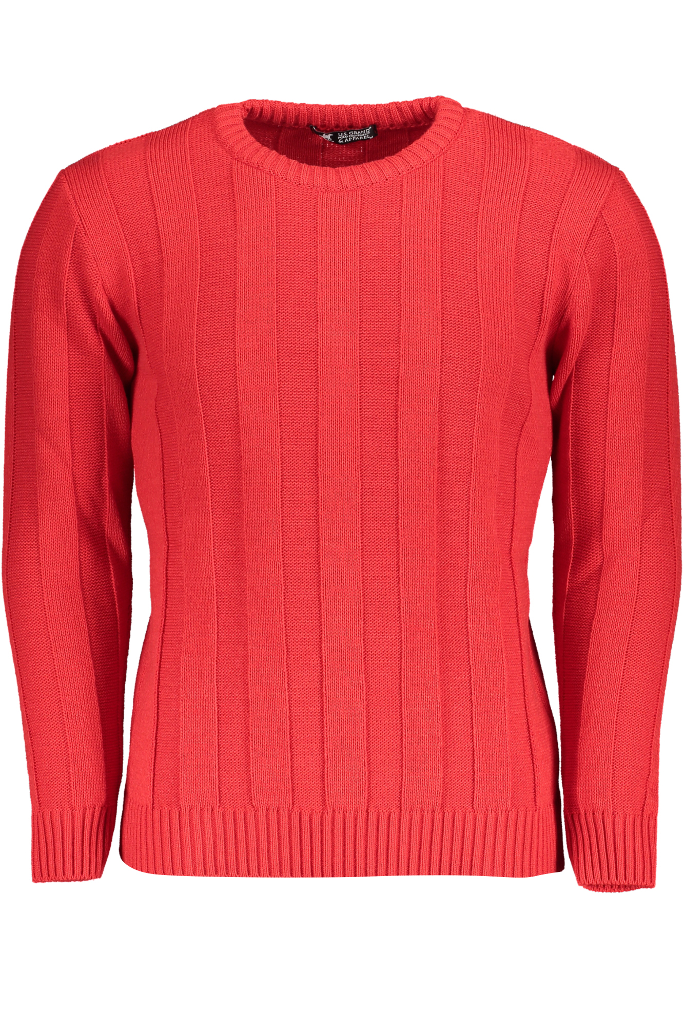 US GRAND Herren-Rotpullover