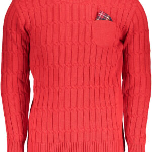 US GRAND Herren-Rotpullover
