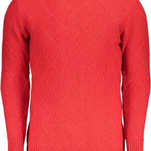 US GRAND Herren-Rotpullover