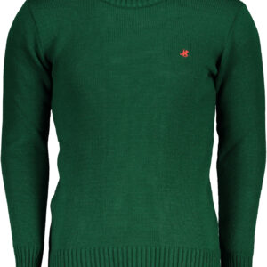 US GRAND Herren-Grüner Pullover