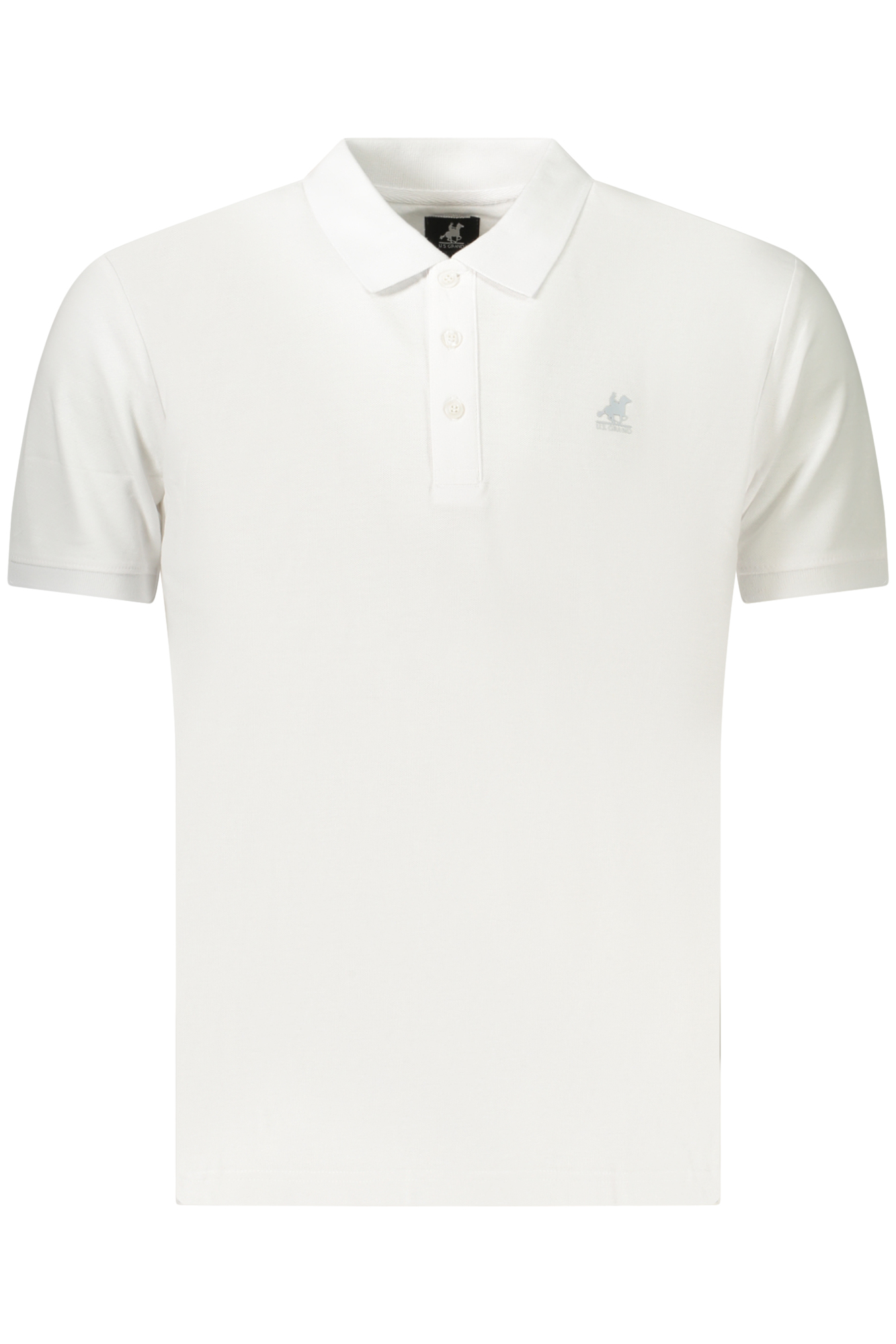 US GRAND POLO KURZARM HERREN WEISS