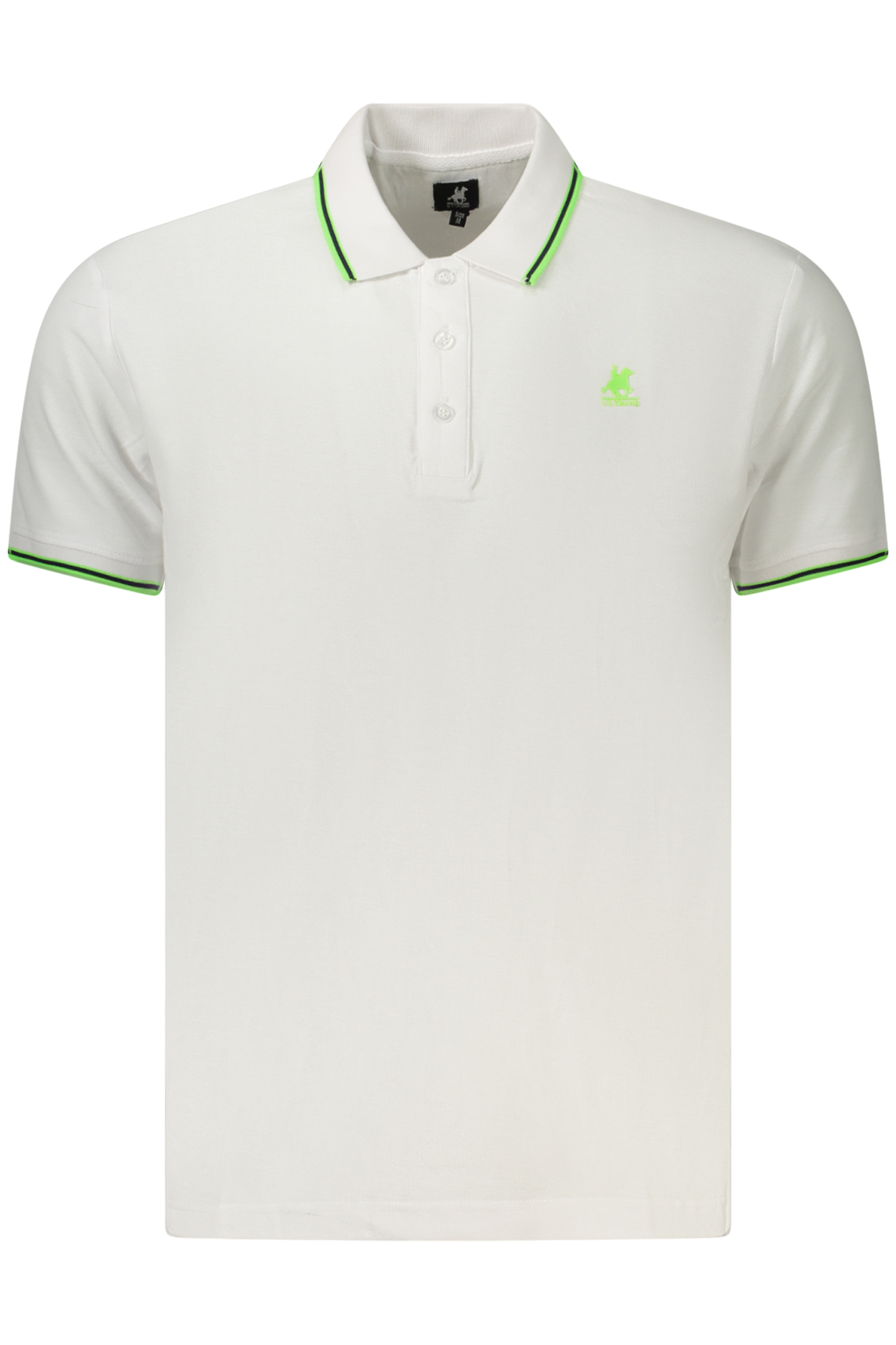US GRAND POLO KURZARM HERREN WEISS
